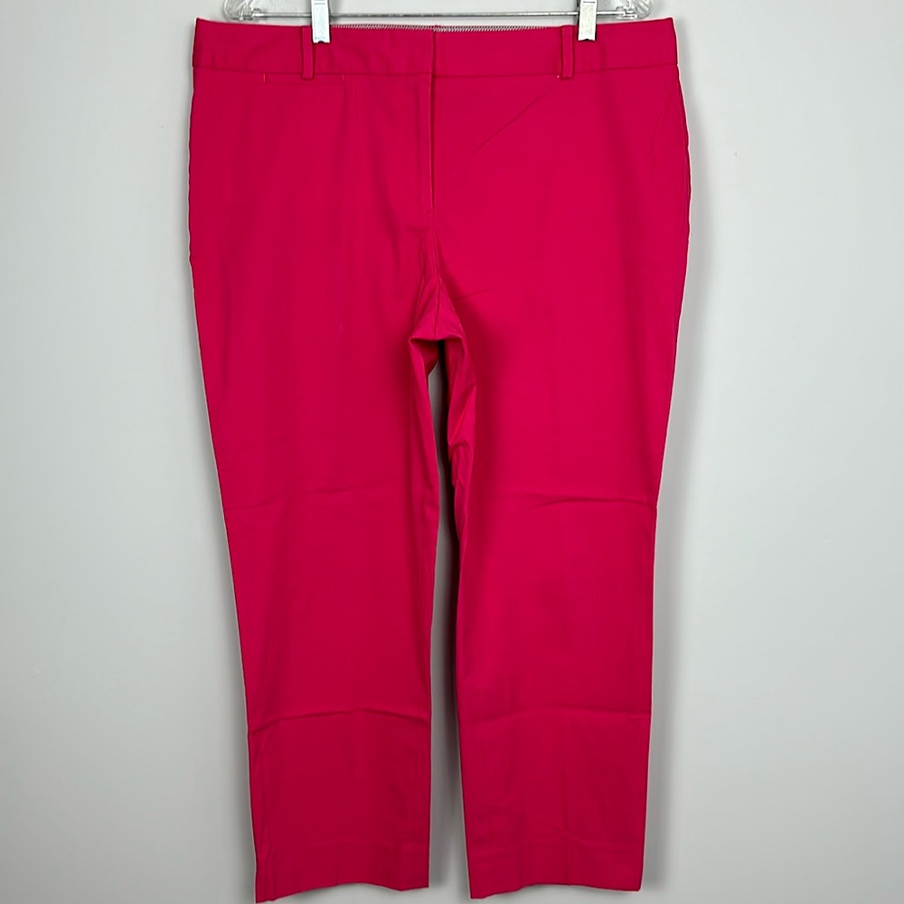 TALBOTS size 14 WOMEN'S PANTS 'SIGNATURE' high rise ankle